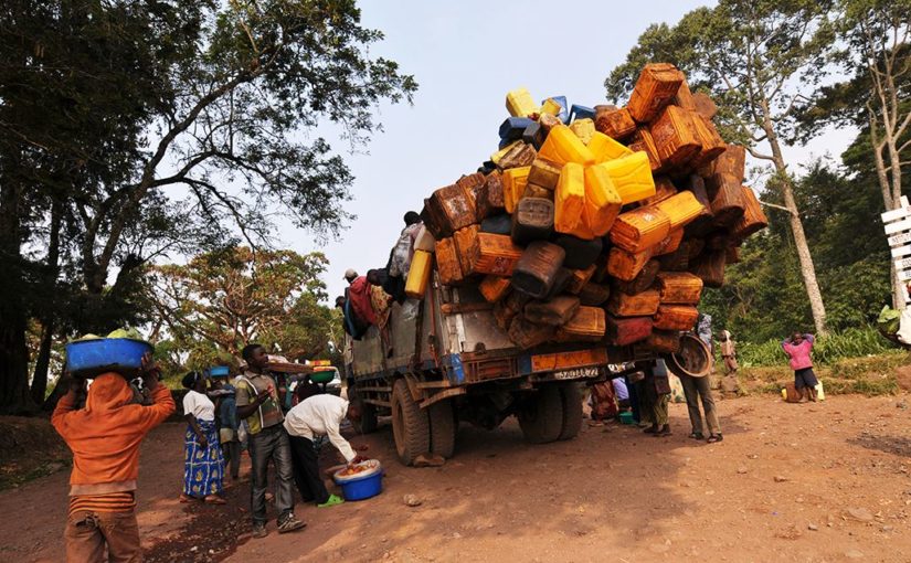 コンゴ民主共和国のトラック