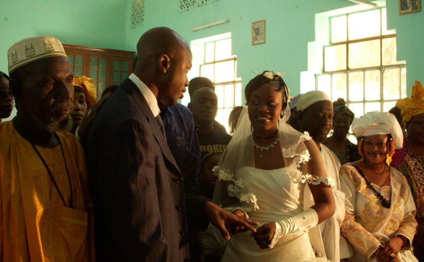 西アフリカ・マリの結婚式