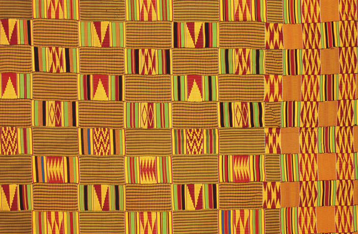 African Art 10　ケンテの布、エウェの布（ガーナ、トーゴ）
