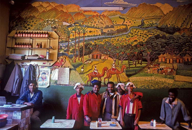 Africa Deep!! 54　食堂に描かれた壁画 人々の夢と希望がそこにあった
