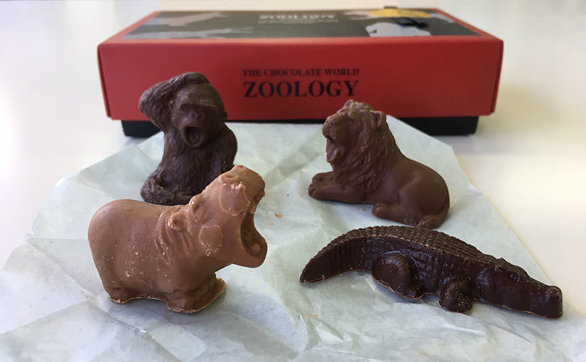 Zoologyの動物チョコレート アフリカ旅行の道祖神ブログ