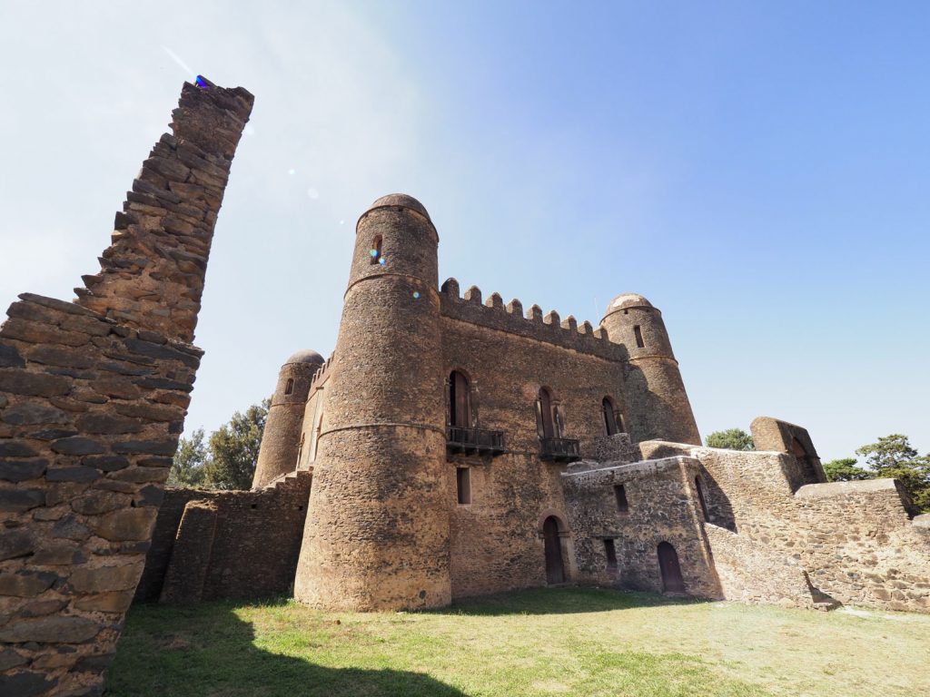 16世紀当時の都だった、ゴンダールに築かれたファシリダス帝の城