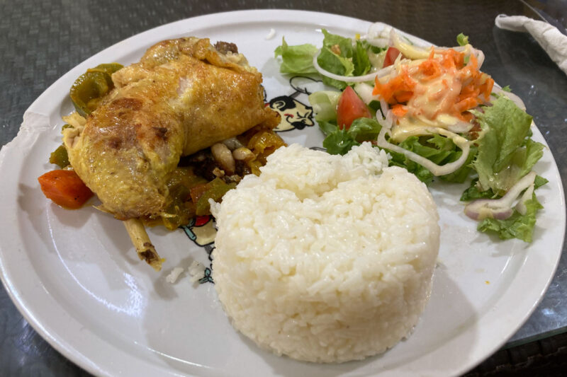 ジョレでいただいた美味しいチキン料理
