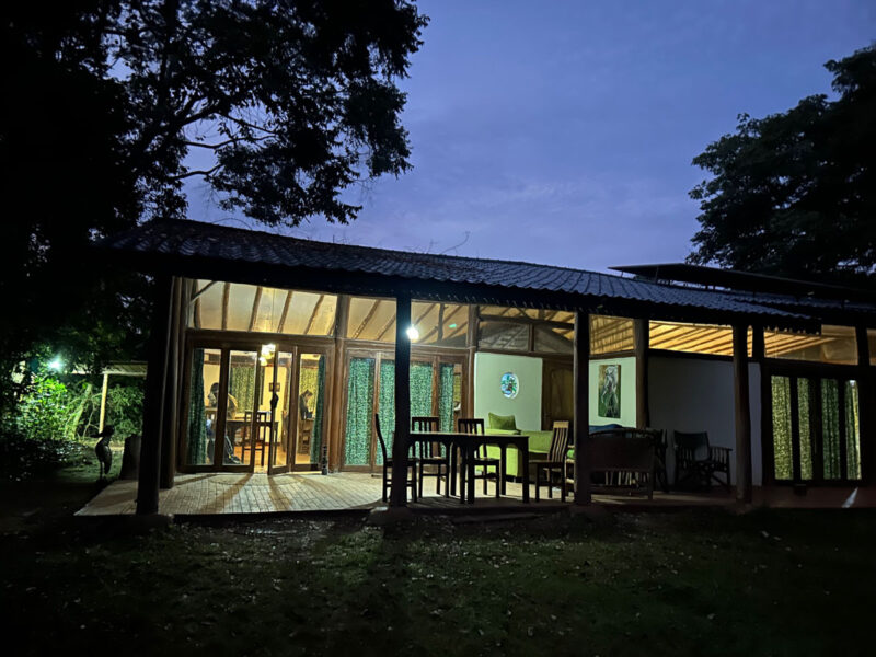 夜明け前のNkima Forest Lodge