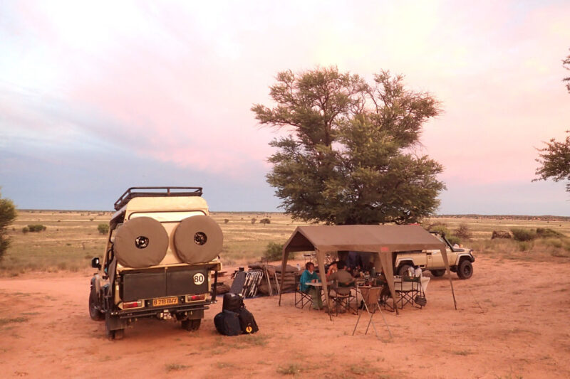 モトピへ向けて出発の朝