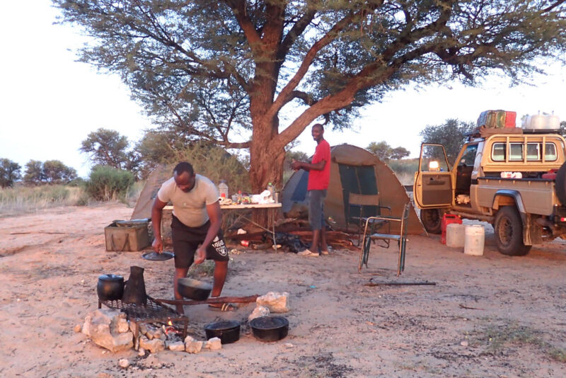 ポレンツァにてキャンプ再開