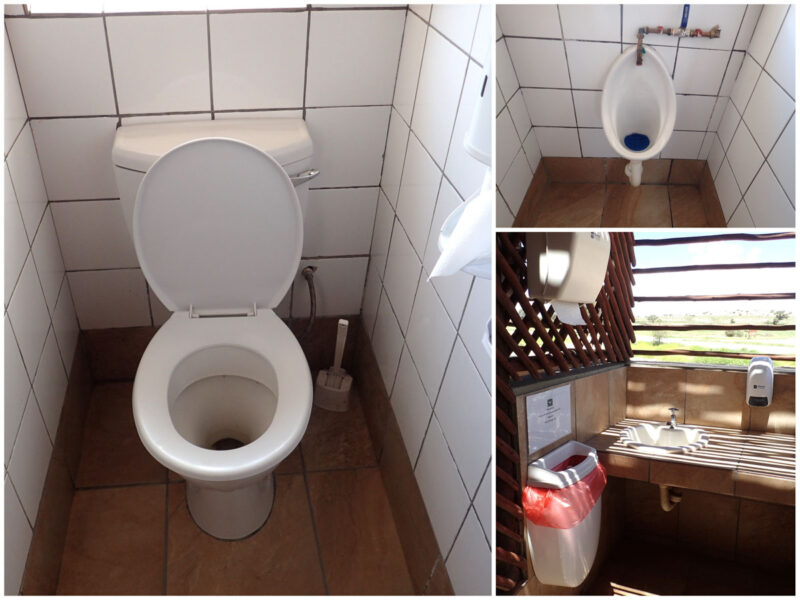 トイレはいつもきれいに掃除されています