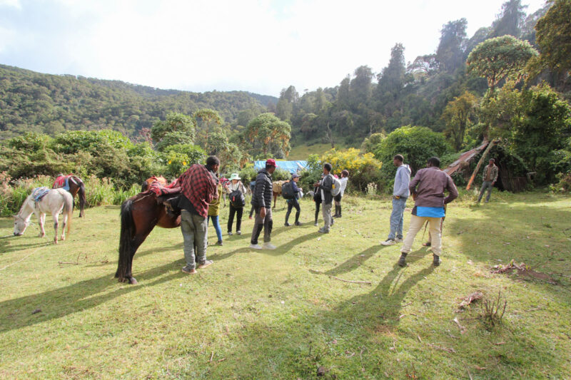 キャンプサイトに到着。お疲れ様でした